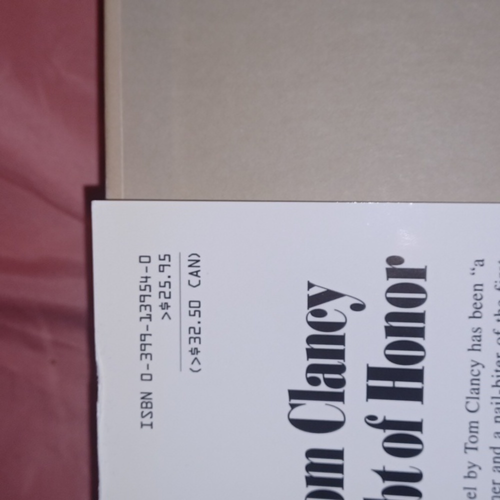 Tom Clancy book - Picture 2 of 2